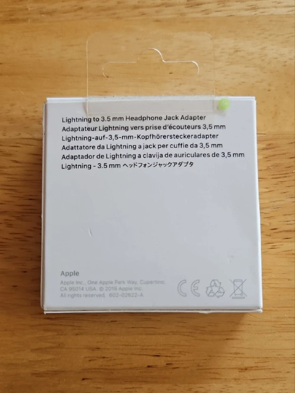 Apple genuine lightning